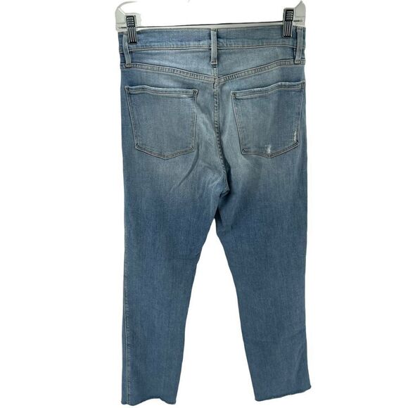FRAME Denim Le Sylvie Slender Straight jeans light wash 27 - Picture 2 of 15
